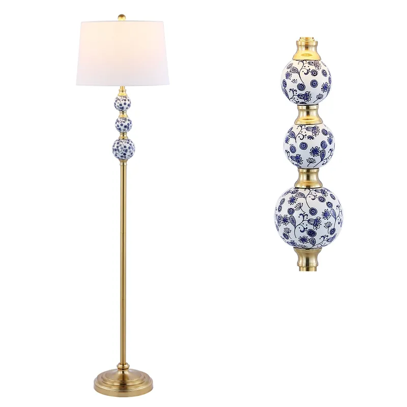 JONATHAN Y Lighting Tavira 62" Tall LED Buffet Floor Lamp Wholesale