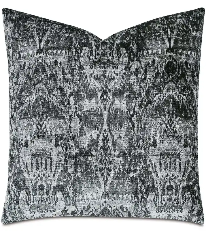 Must Have CHAUCER VELVET DECORATIVE PILLOW IN STEEL - Included in: Sparkle
