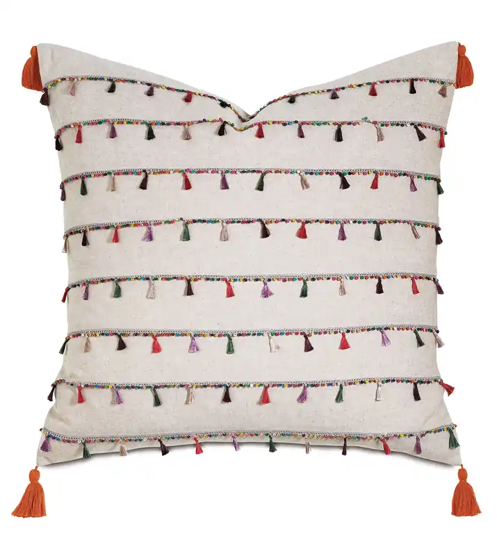 New Arrival FAIRUZA TASSEL DECORATIVE PILLOW - Included in: Fairuza