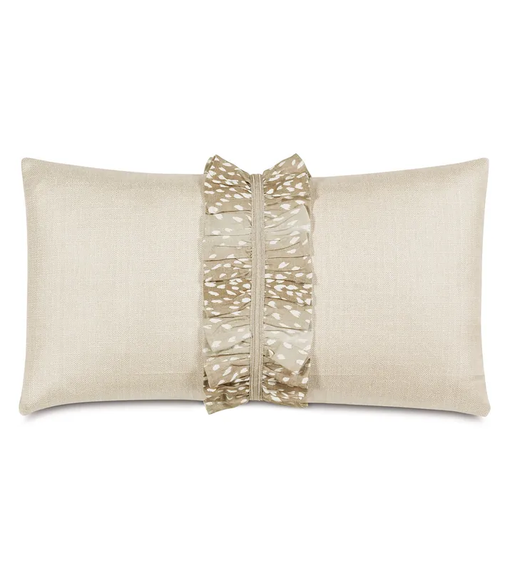 TINSEL RUCHED DECORATIVE PILLOW - Included in: Holiday Glam,Home for the Holidays Price Cut